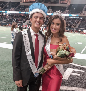 WHS 2019 Homecoming King and Queen: Andrew Gaschen and Sarah Savage