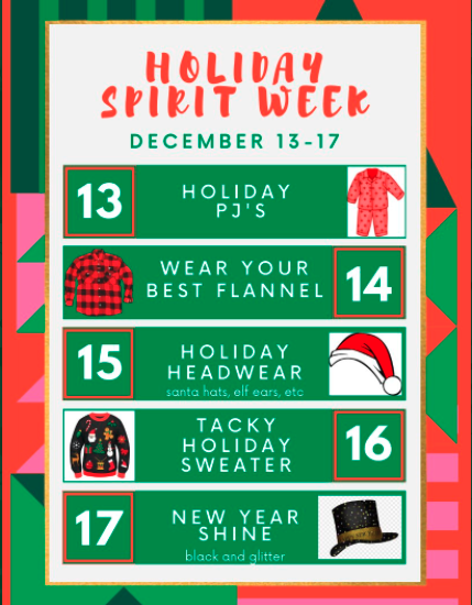 Get into the Spirit!