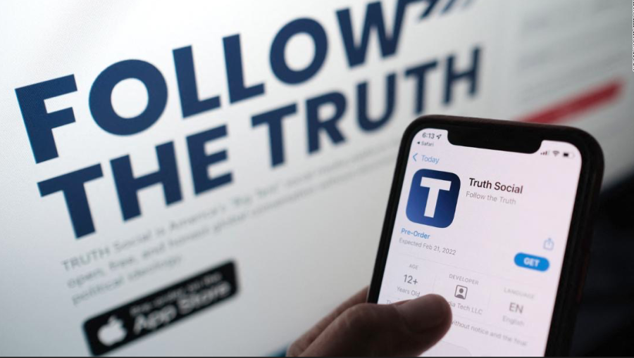 Let+your+voice+be+heard+-+Trump+recently+launched+his+new+app+known+as+Truth+Social.+The+app+allows+many+to+post+and+state+personal+beliefs+without+the+worry+of+being+silenced.+%E2%80%9C%5BThe%5D+app+is+very+interesting+and+will+be+cool+to+learn+more+about%2C%E2%80%9D+White+said.