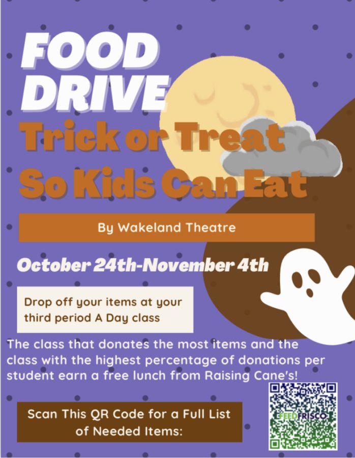 Wakeland+Theatre+Conducts+Halloween+Food+Drive
