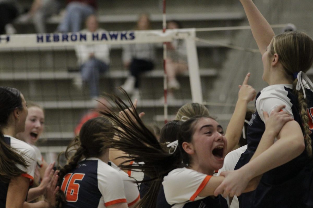 The Wakeland volleyball team is headed to the state semifinals for the first time.