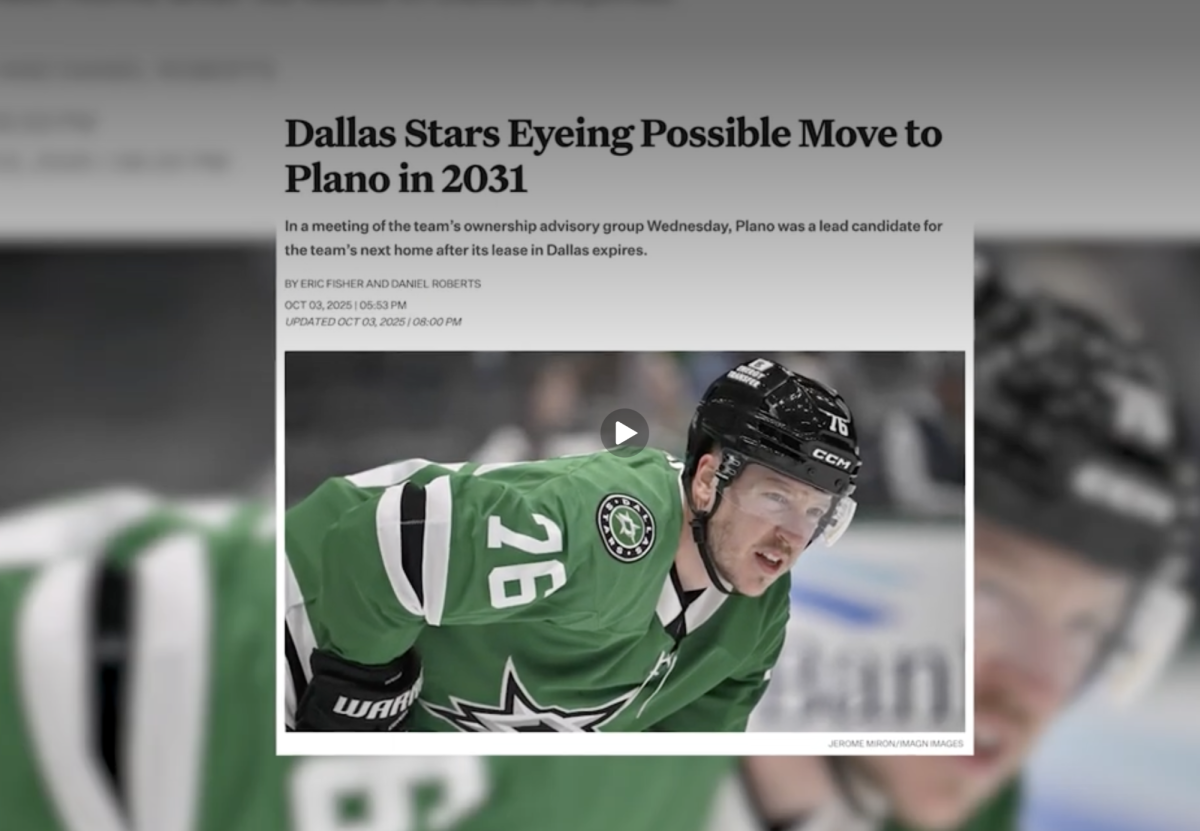 What a move for the Stars means to the North Texas area.